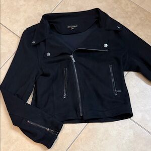 Shinestar Black Women's suede Jacket